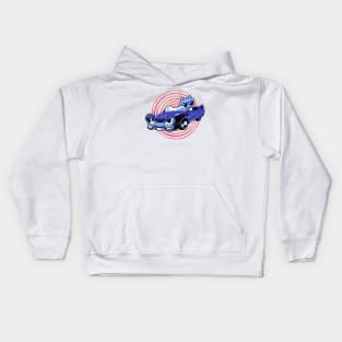 Driving Cat Kids Hoodie